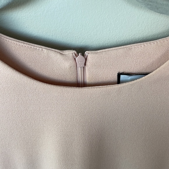 Hilary Radley for Katherine Barclay Woven Ruffle Sleeve Dress - Picture 6 of 6